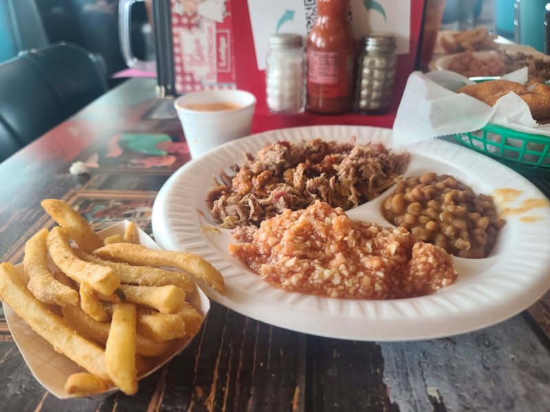 This North Carolina BBQ Lodge Serves Pulled Pork The Old Way Locals Say Is Worth The Drive 6 Chopped, Sliced, or Pulled Plates