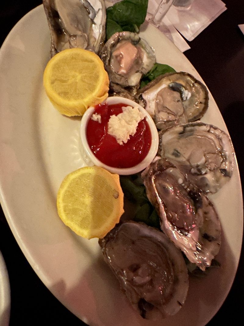 Oysters and Shrimp Cocktail Start Strong