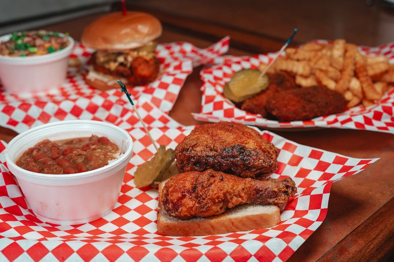 Collard Greens, Red Beans And Rice