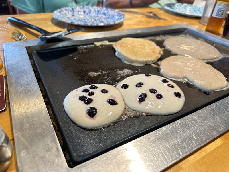 Blueberries, Chocolate Chips, And Toppings