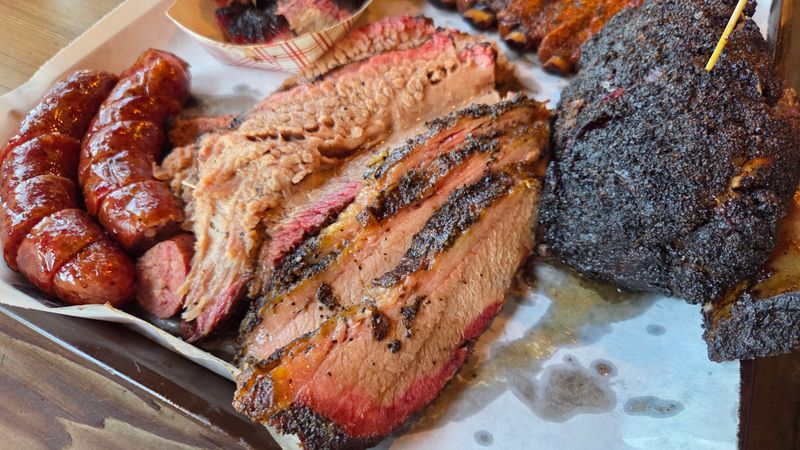 13 Texas BBQ Counters Where The Brisket Sells Out Before The Lunch Line Peaks 4 Louie Mueller Barbecue - Taylor, Texas