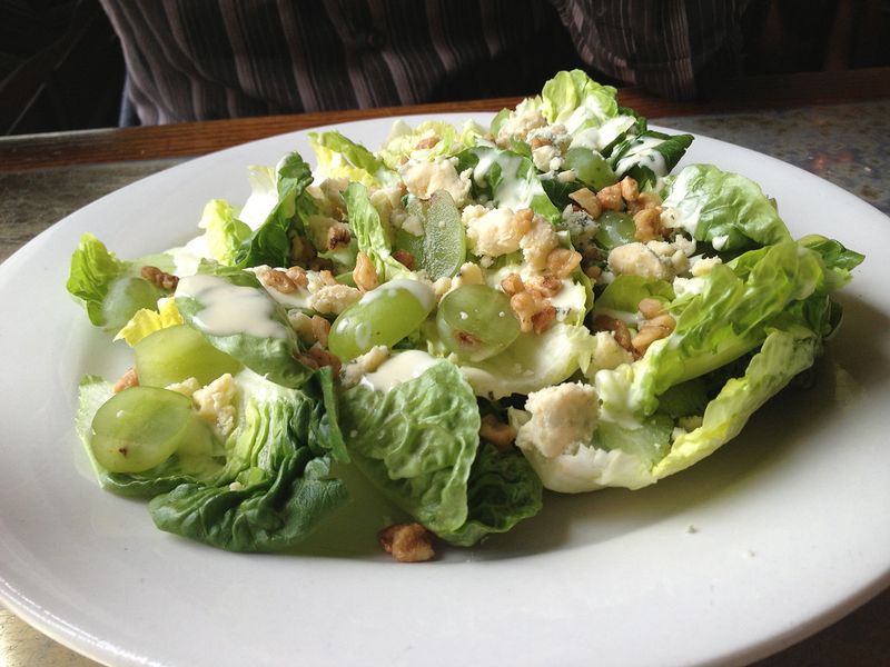 22 Restaurant Menu Items That Feel Like a Dare to Order 6 Blue cheese salad