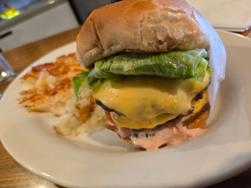 This California Burger Counter Keeps The Menu Short - And The Crowd Constant 3 Big Ben Double With Cheese