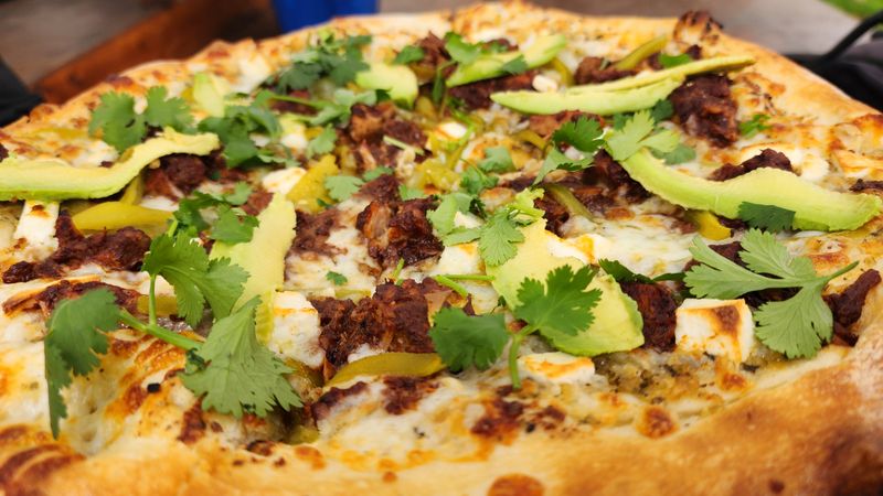 San Luis Pie With Green Chili