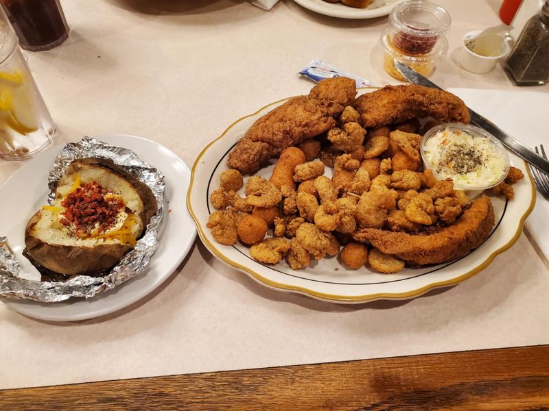 Shrimp Combo That Fills The Plate