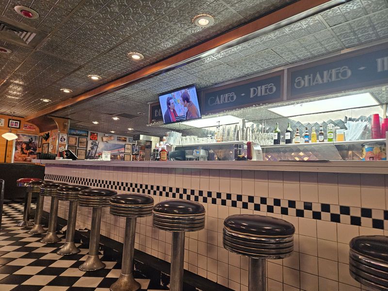 This 1950s Style Florida Diner Is Famous for Its Milkshakes 7 Retro Atmosphere That Pops