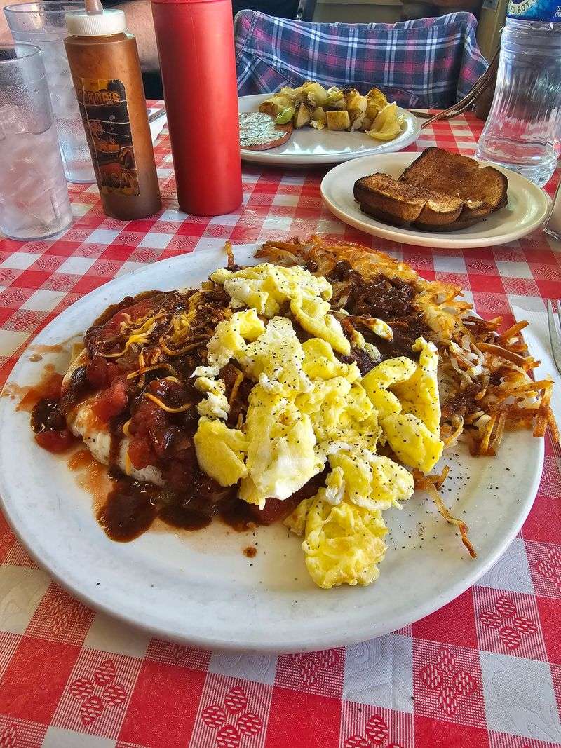 Huevos With House Salsa Flight