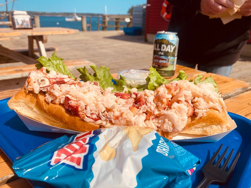 I Traveled Across Maine To Taste 10 Lobster Roll Shacks And 3 Were Worth A Second Trip 11 Five Islands Lobster Co - Georgetown, Maine