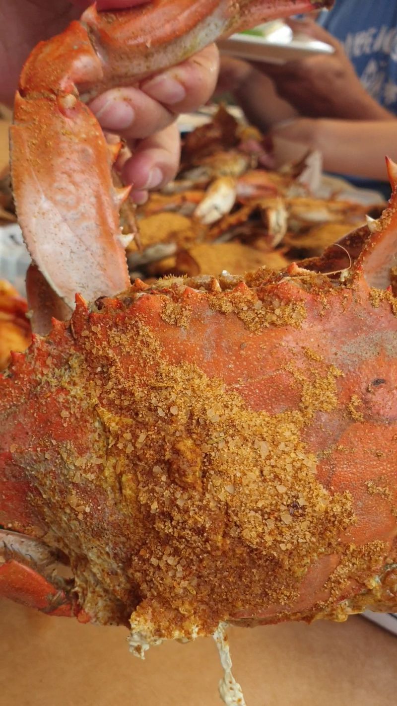 Steamed Blue Crabs, Old Bay Glory
