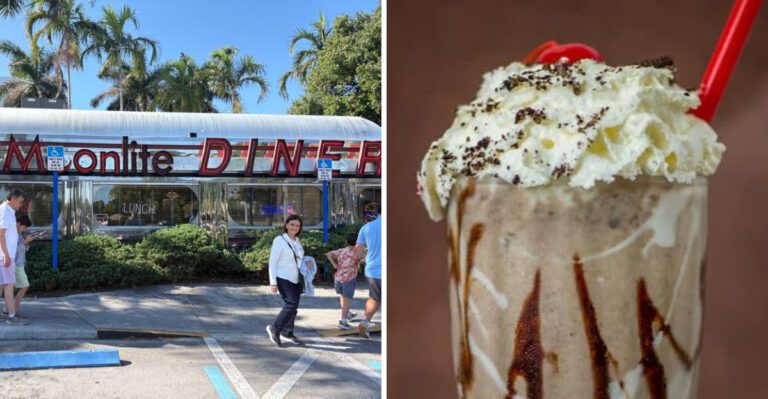 This 1950s Style Florida Diner Is Famous for Its Milkshakes