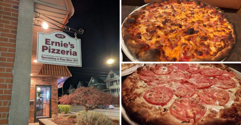 This Connecticut Pizza Spot Bakes Thin, Crisp Pies Locals Say Are A New Haven Favorite