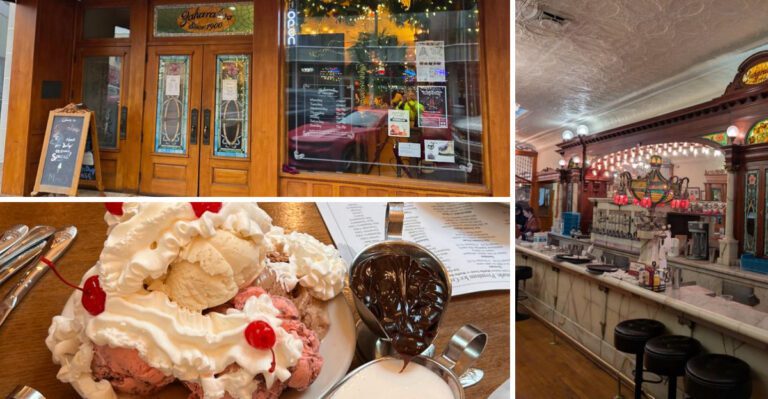 This Indiana Soda Fountain Serves Old-School Treats Locals Say Feel Like A Time Capsule