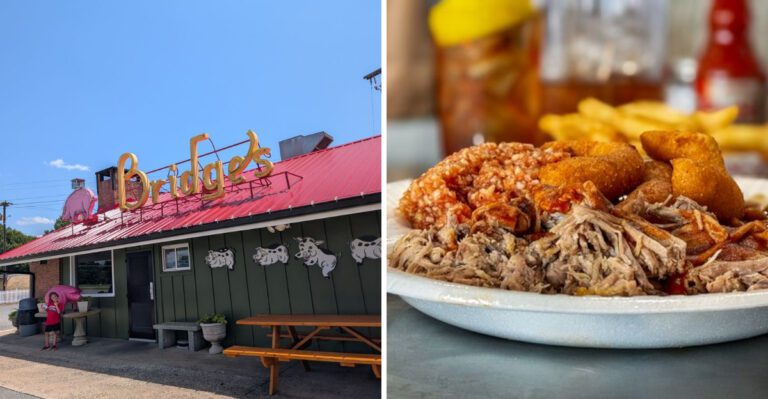 This North Carolina BBQ Lodge Serves Pulled Pork The Old Way Locals Say Is Worth The Drive
