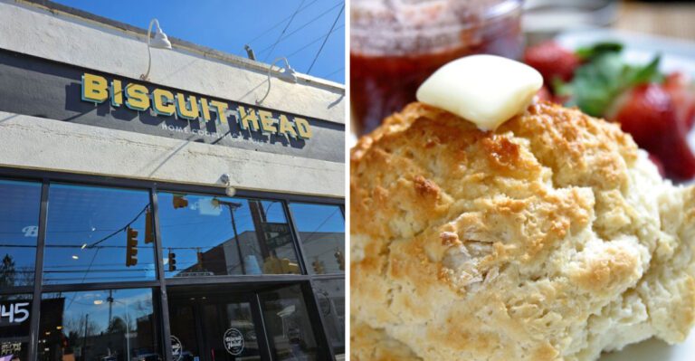 This North Carolina Biscuit Spot Serves Breakfast Biscuits Locals Say Are Worth The Morning Line