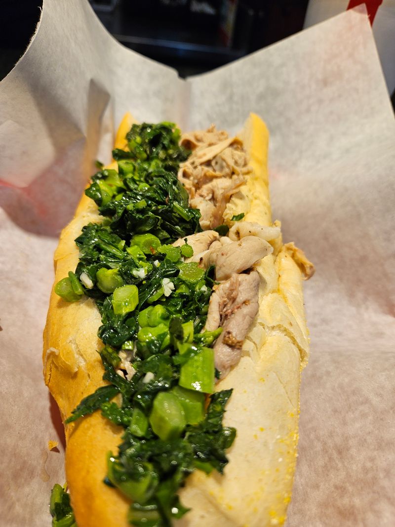 The Signature Roast Pork, Sharp Provolone, Broccoli Rabe