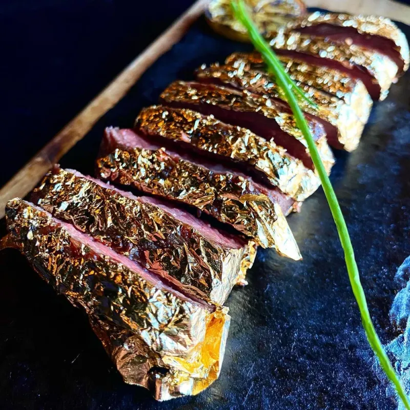 24 “Fancy” Foods That Are Mostly Just Hype 7 Gold flakes