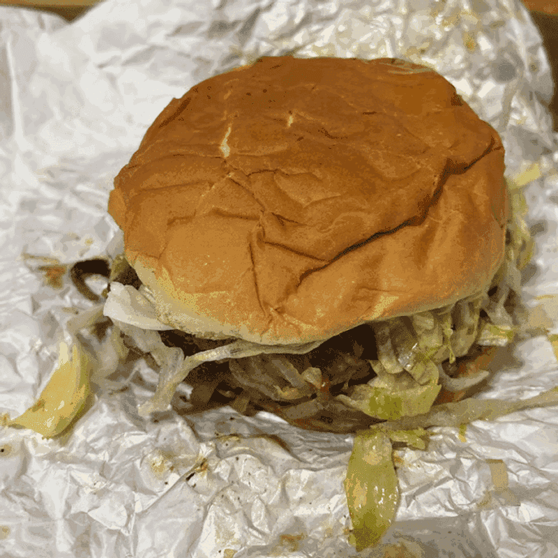 14 Oklahoma Burgers That Come Wrapped In Paper And Somehow Taste Better 14 Bunny's Onion Burgers - Oklahoma City, Oklahoma