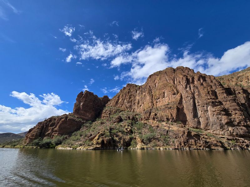 Enjoy a Three Course Meal While Cruising Through Six Miles of Arizona Desert Canyons 8 Captain’s Narration and Desert Geology
