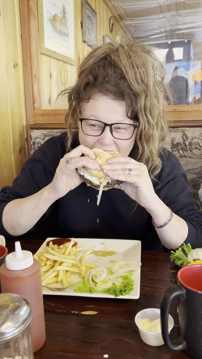 10 Wyoming Mountain Town Cafes Serving Burgers That Hit After A Long Drive 2 Cowboy Cafe - Dubois, Wyoming
