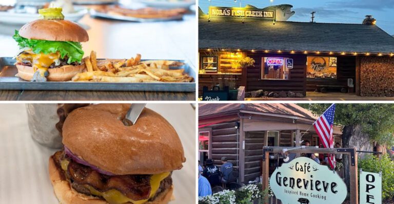 10 Wyoming Mountain Town Cafes Serving Burgers That Hit After A Long Drive