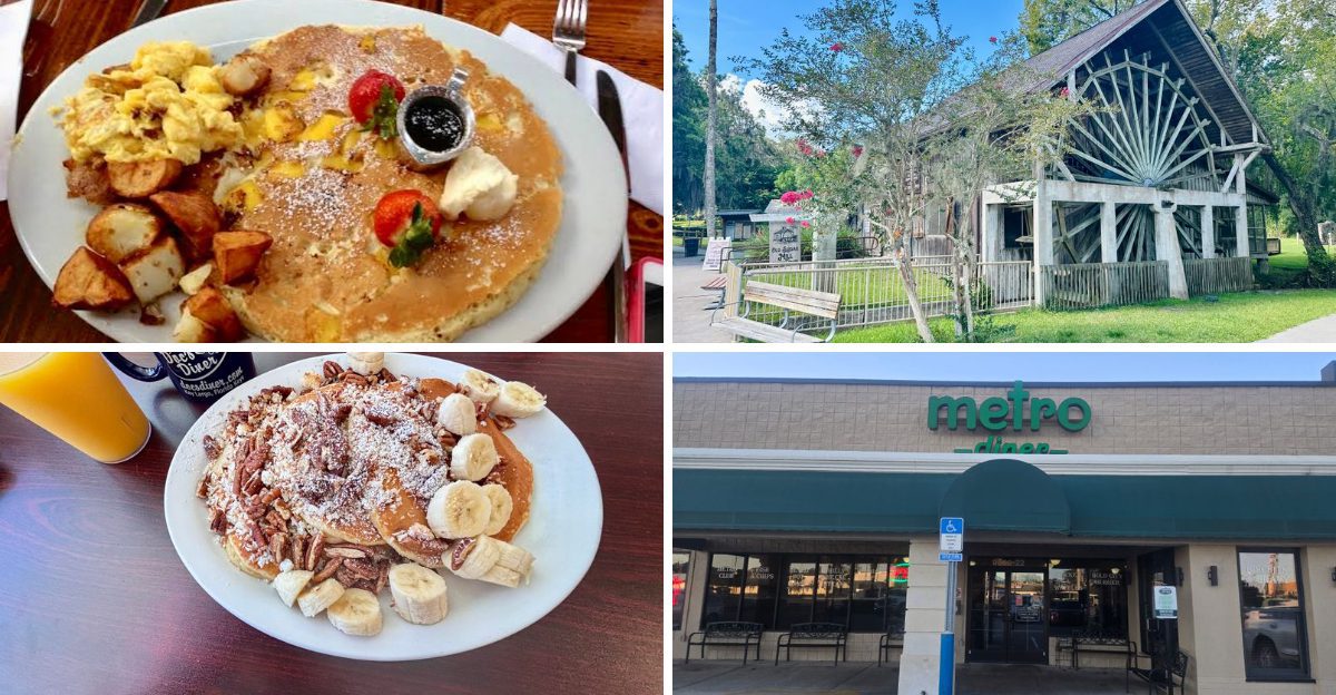 13 Florida Breakfast Diners Serving Pancake Stacks So Big Tables Start Sharing