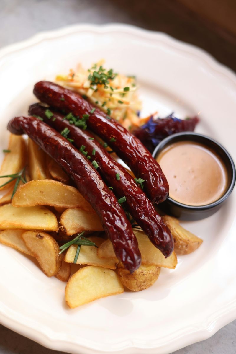 Sausage and potatoes