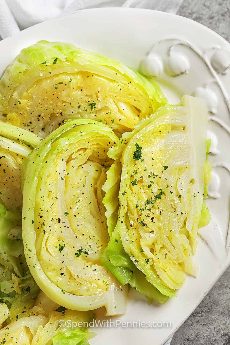 Boiled cabbage