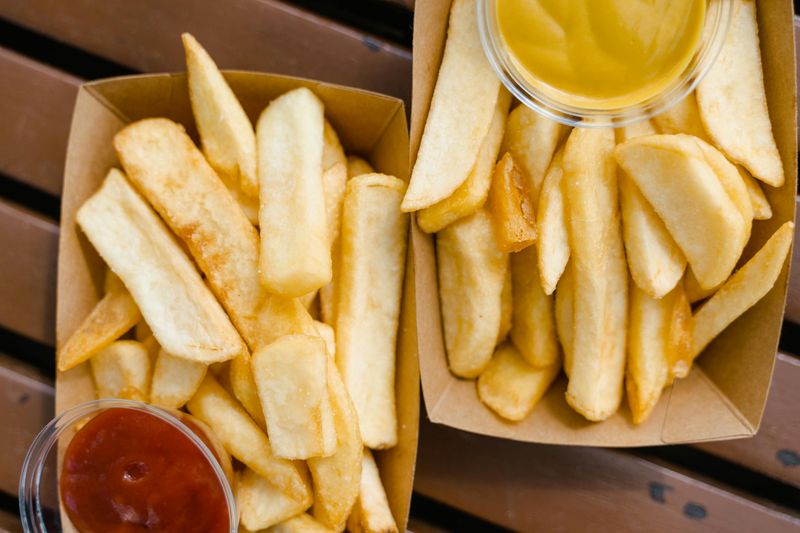 Drive thru fries