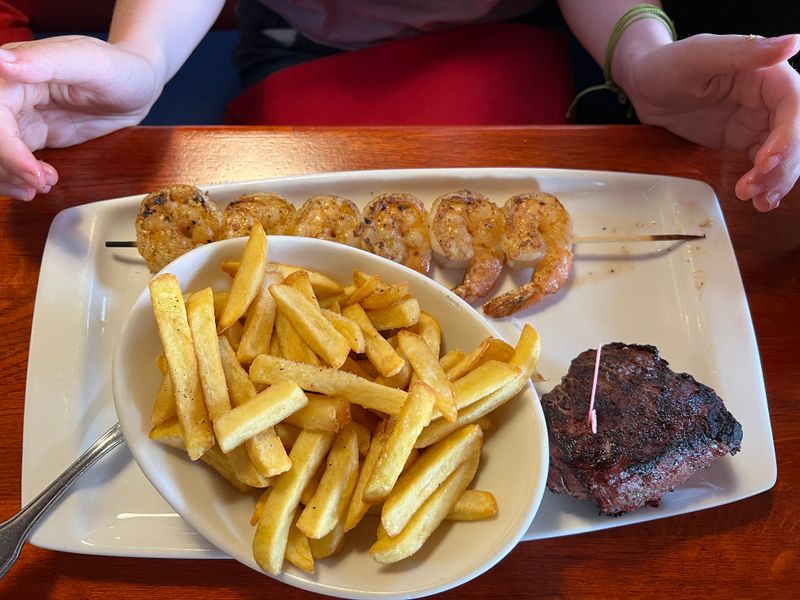 Sirloin and Shrimp Scampi Combo