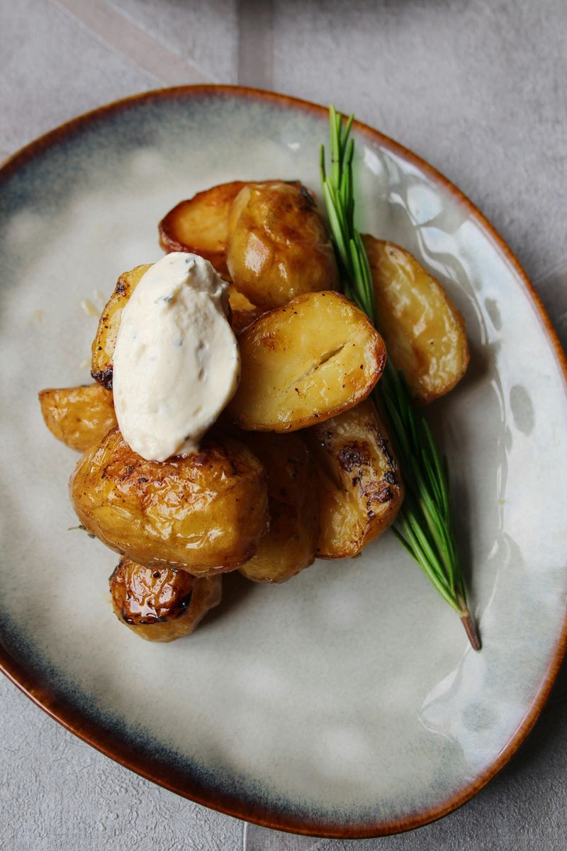 Roast potatoes
