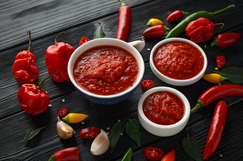 19 “Dare Foods” That Still Get Ordered Just to Prove Something 3 Carolina reaper salsa