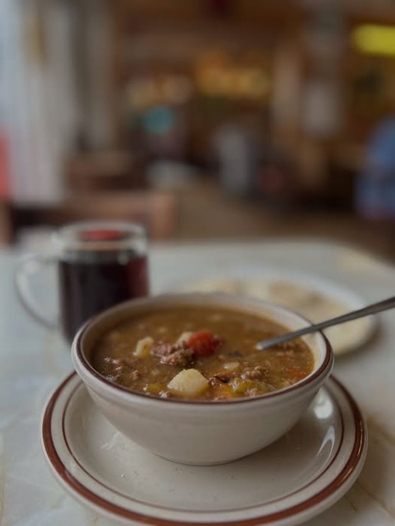 I Traveled Across New Mexico To Try 12 Green Chile Stew Bowls And 5 Were Worth The Heat 2 Frontier - Albuquerque, New Mexico