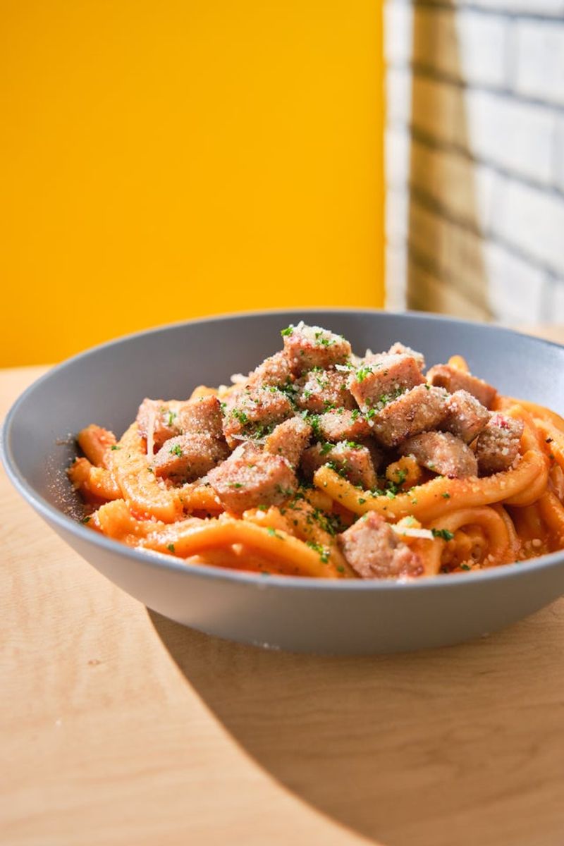 Chain restaurant pasta