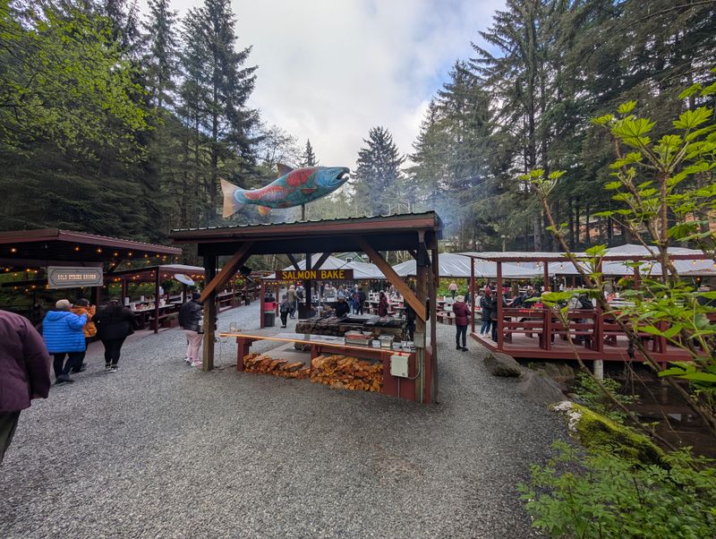 Gold Creek Salmon Bake - Juneau, Alaska
