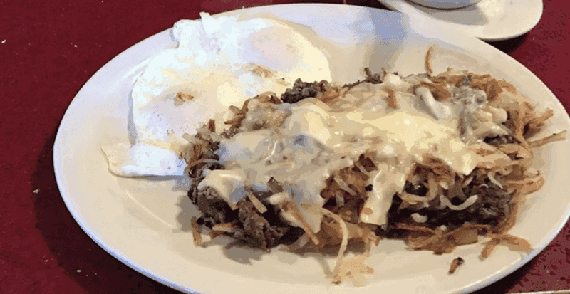 Pastrami Omelet That Outsizes Your Hunger