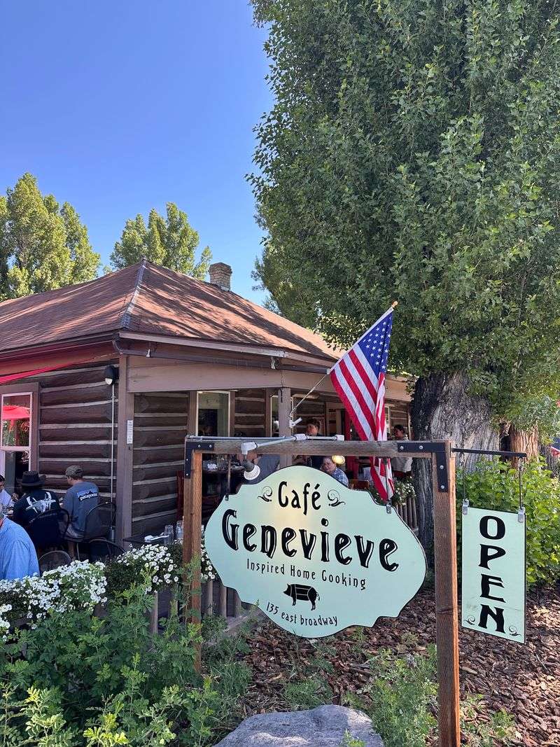 10 Wyoming Mountain Town Cafes Serving Burgers That Hit After A Long Drive 4 Cafe Genevieve - Jackson, Wyoming