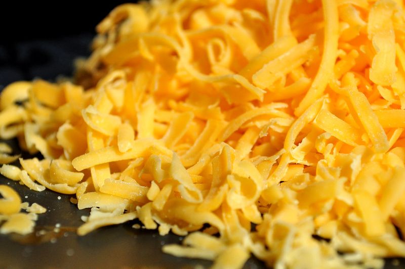 Pre shredded cheese