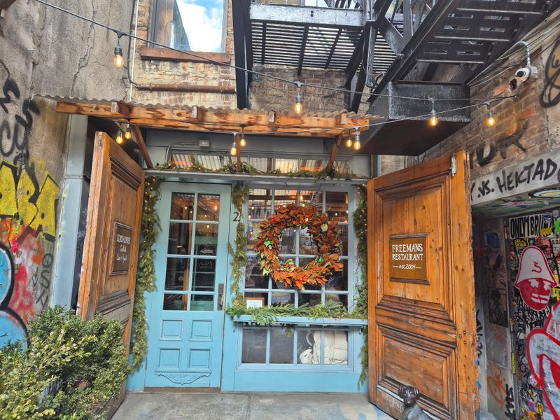 The Best Hidden Patio Restaurant in Every State for a Perfect Warm-Weather Meal 53 Freemans - New York, New York