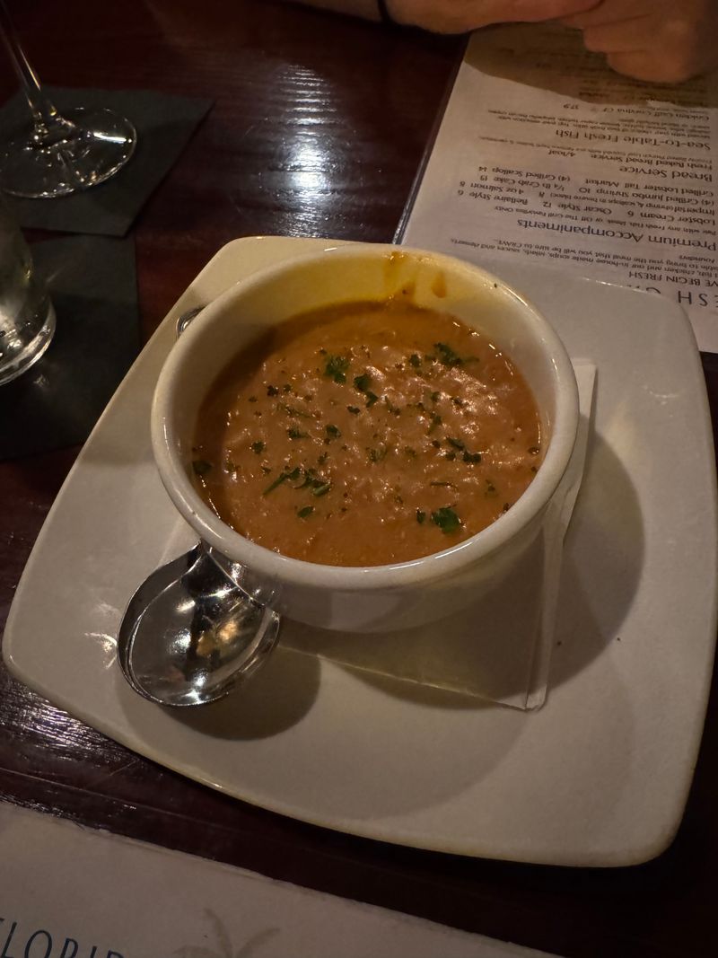Lobster Bisque With Sherry Cream