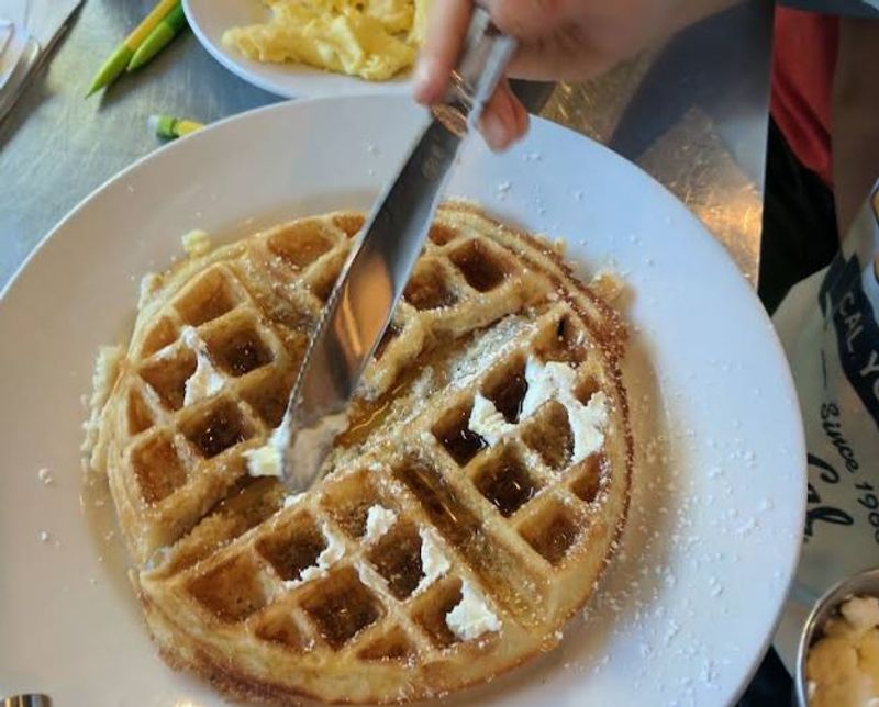 This Unassuming Arizona Restaurant Serves Steaks and Eggs That Are Out of This World 3 The B.M.O.C. Waffle Plate