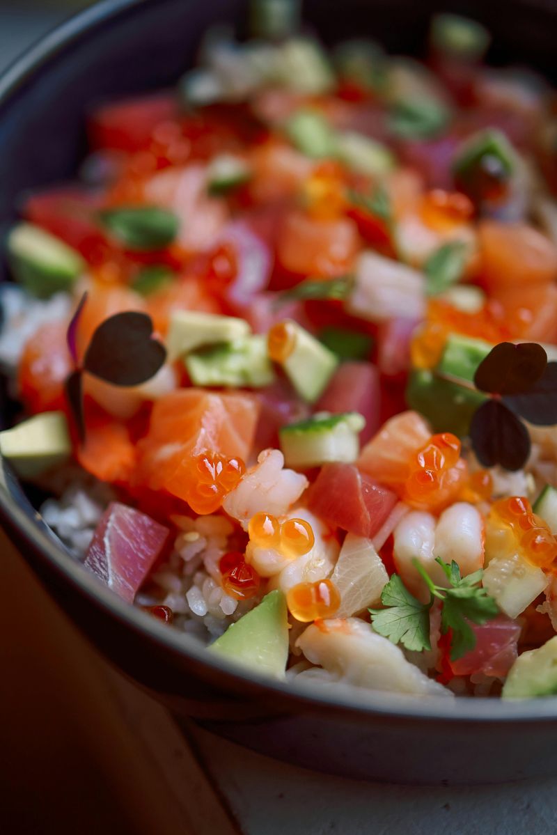 Poke bowls