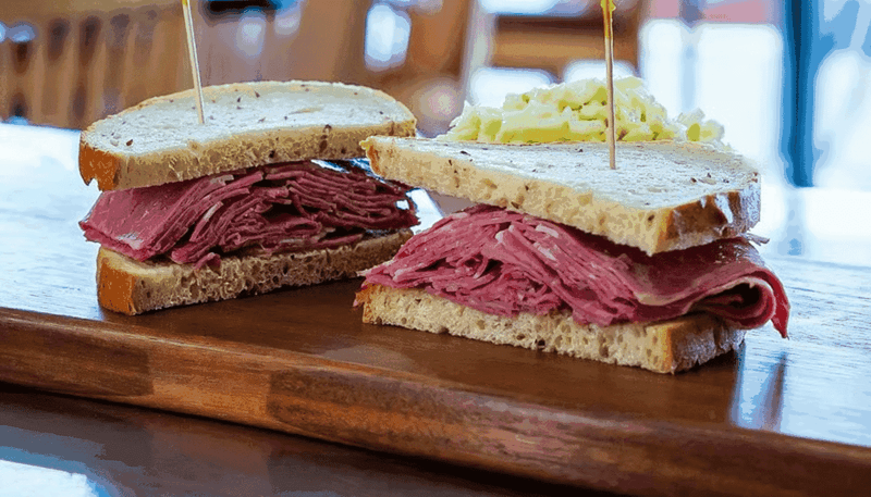 Pastrami On Rye, Piled High