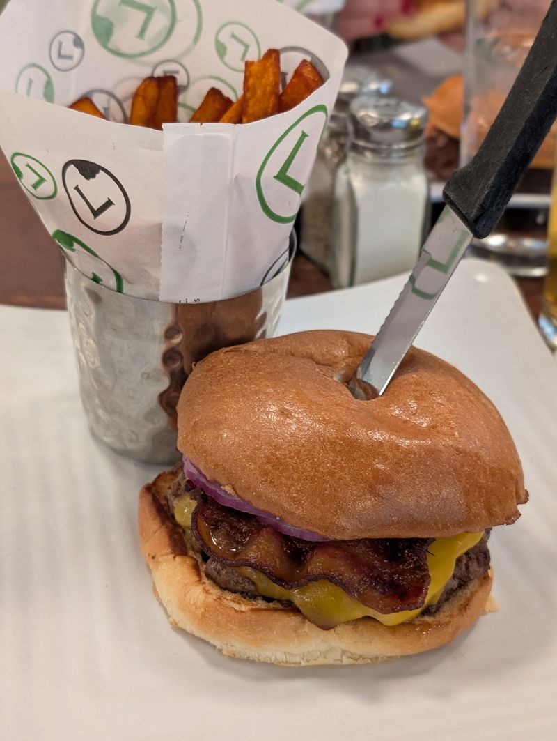 10 Wyoming Mountain Town Cafes Serving Burgers That Hit After A Long Drive 9 Liberty Burger - Jackson, Wyoming