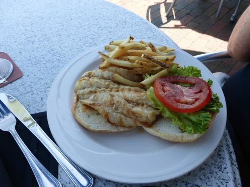 Signature Grouper Sandwich Experience