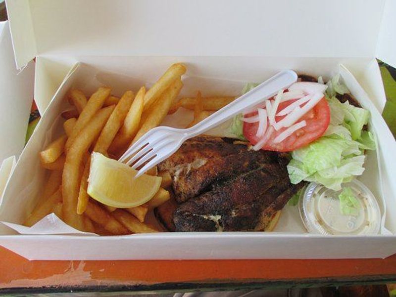 This Florida Seafood Shack Serves A Sandwich So Good, People Talk About It All Week 2 The Legendary Fried Grouper Sandwich