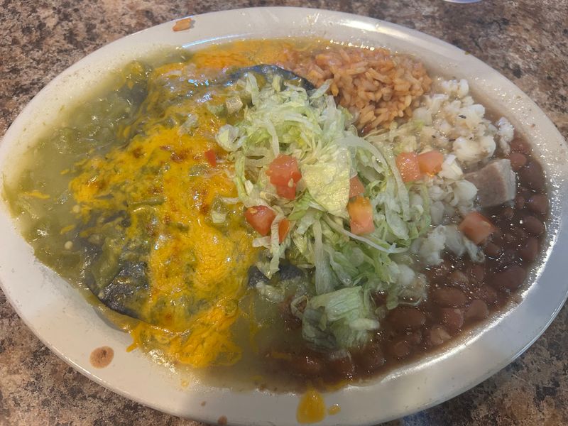 I Traveled Across New Mexico To Try 12 Green Chile Stew Bowls And 5 Were Worth The Heat 8 Horseman's Haven Cafe - Santa Fe, New Mexico