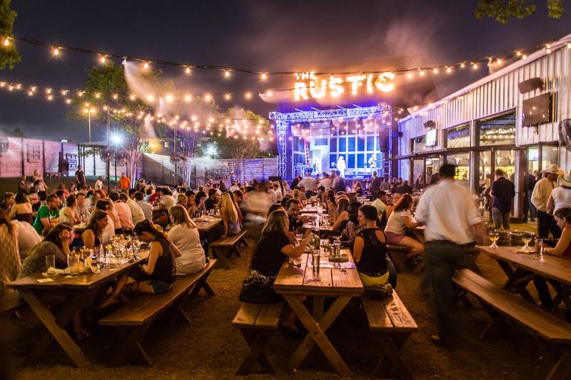 13 Texas Patio Restaurants With Views Worth Staying For 2 The Rustic - Dallas, Texas