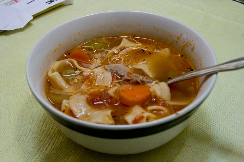 Chicken noodle soup
