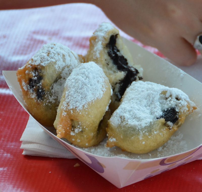 Deep fried Oreos