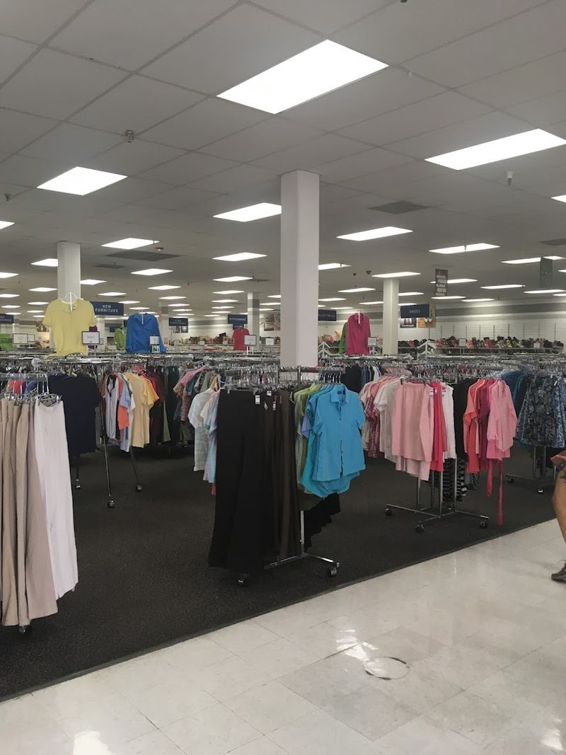 Women's Section With Huge Plus-Size Selection
